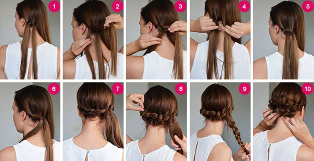 Düğüne kınaya gidenler kuaför masrafından kurtulacak! İşte özel günlerde evde yapabileceğiniz harika saç modelleri 5